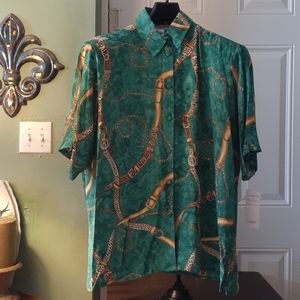 Beverly Rose short sleeve blouse